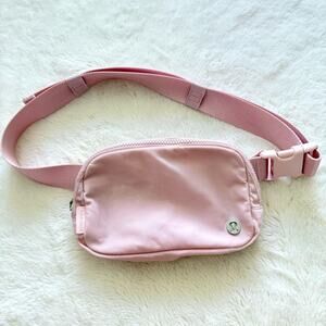 Lululemon pink belt bag